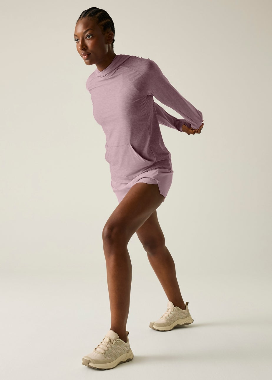 Dare 2b Dusky Orchid Sprint UV Protective, Reflective Hoodie