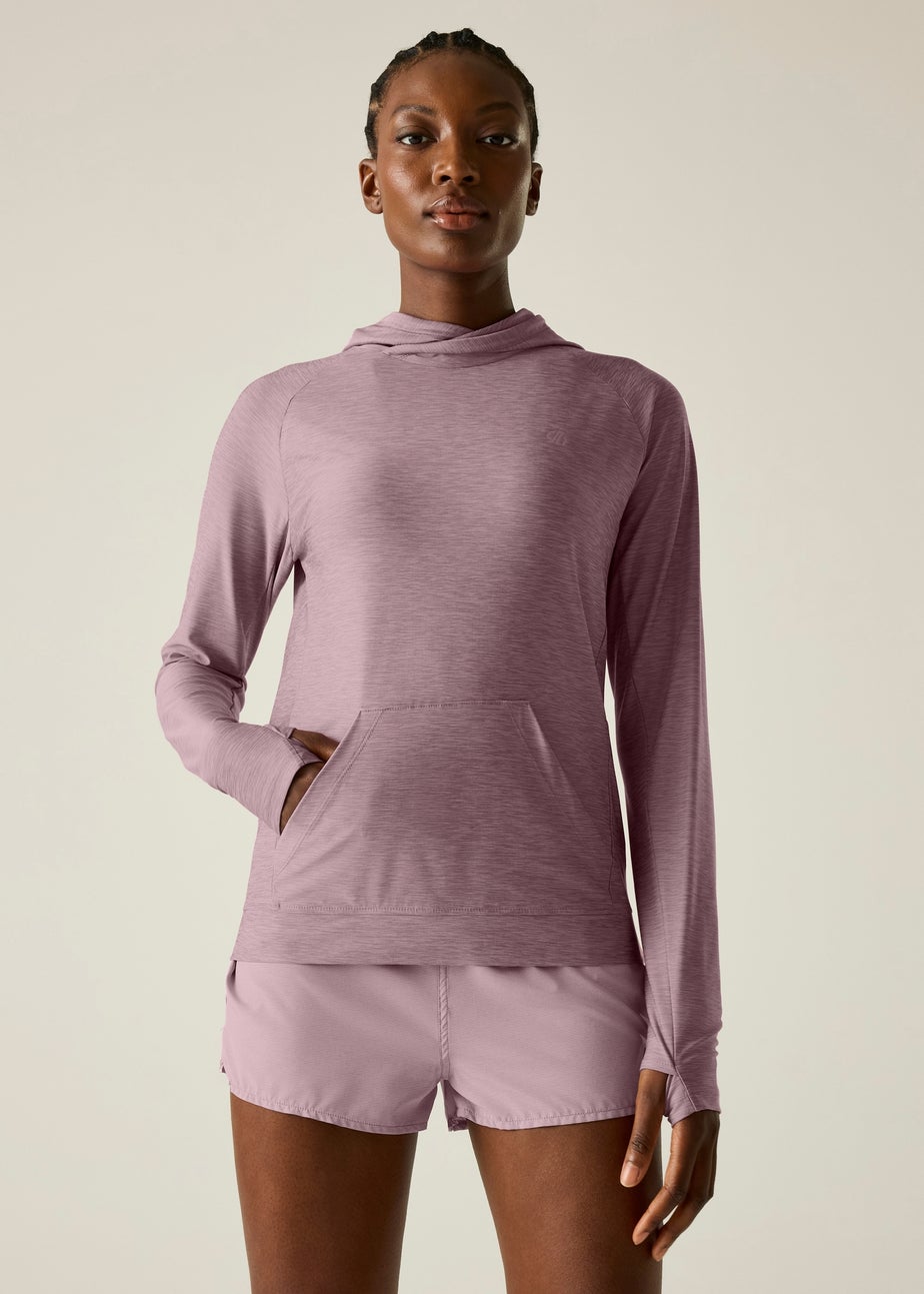 Dare 2b Dusky Orchid Sprint UV Protective, Reflective Hoodie