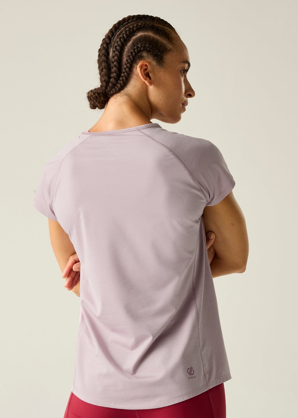 Dare 2b Mauve Shadow Corral Quick Drying, Reflective T-Shirt