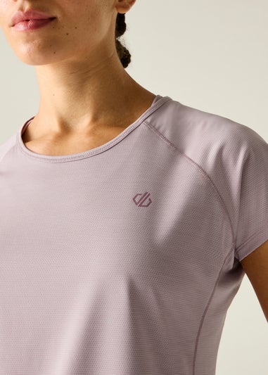 Dare 2b Mauve Shadow Corral Quick Drying, Reflective T-Shirt