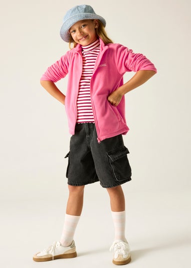 Regatta Pink Lemonade King II Anti-Pill, Symmetry Fleece (3-13 Years)