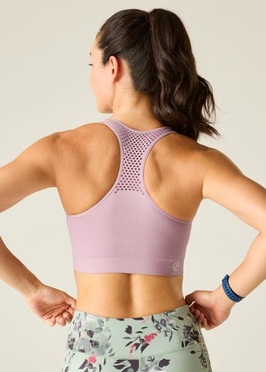 Dare 2b Mauve Shadow Don’t Sweat It II Anti-Bacterial, Quick Drying Bra