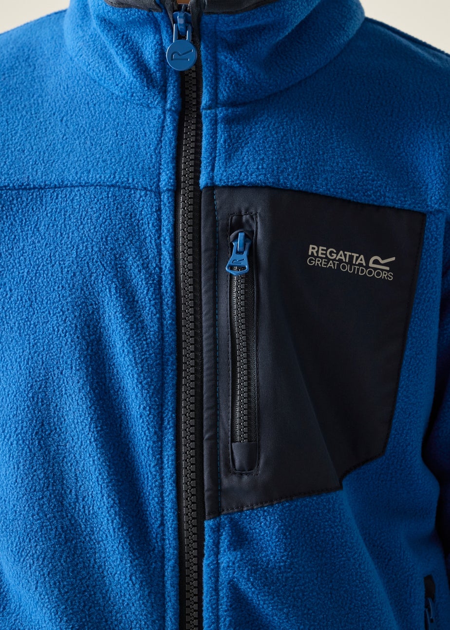 Regatta Olympian Blue Junior Frankie Full Zip Fleece (3-13 Years)