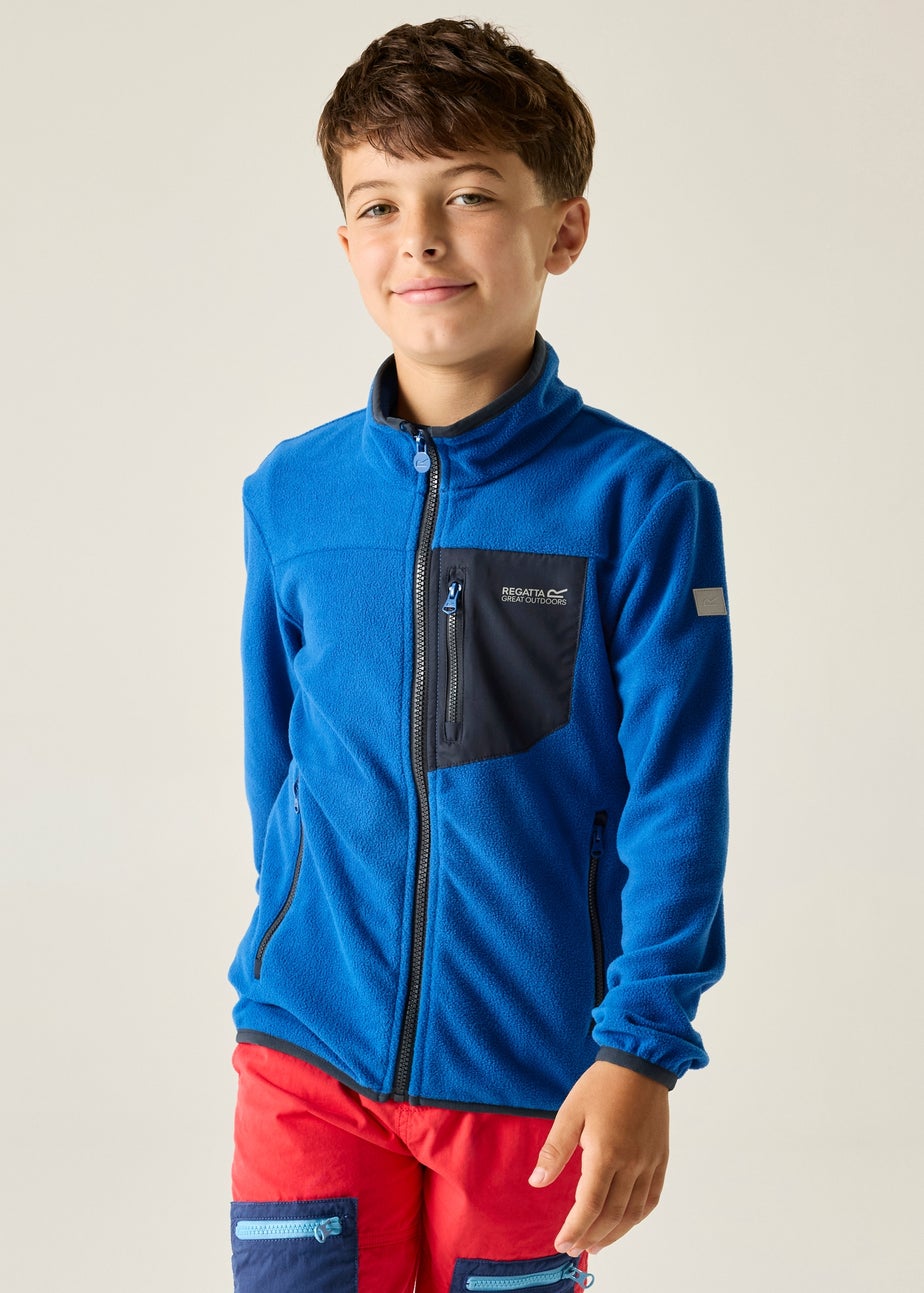 Regatta Olympian Blue Junior Frankie Full Zip Fleece (3-13 Years)