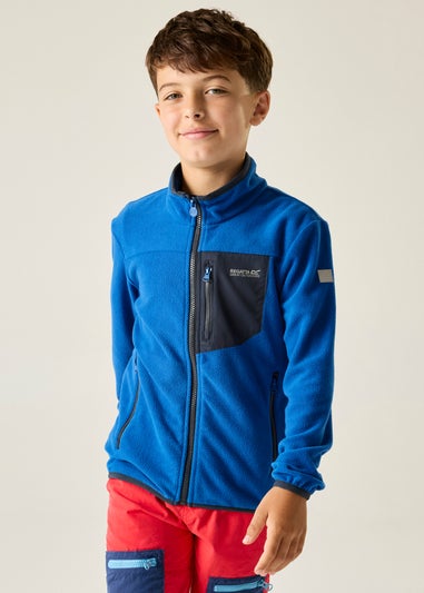 Regatta Olympian Blue Junior Frankie Full Zip Fleece (3-13 Years)