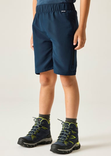 Regatta Navy Sorcer III Water-Repellent, UPF 50 Shorts (3-13 Years)