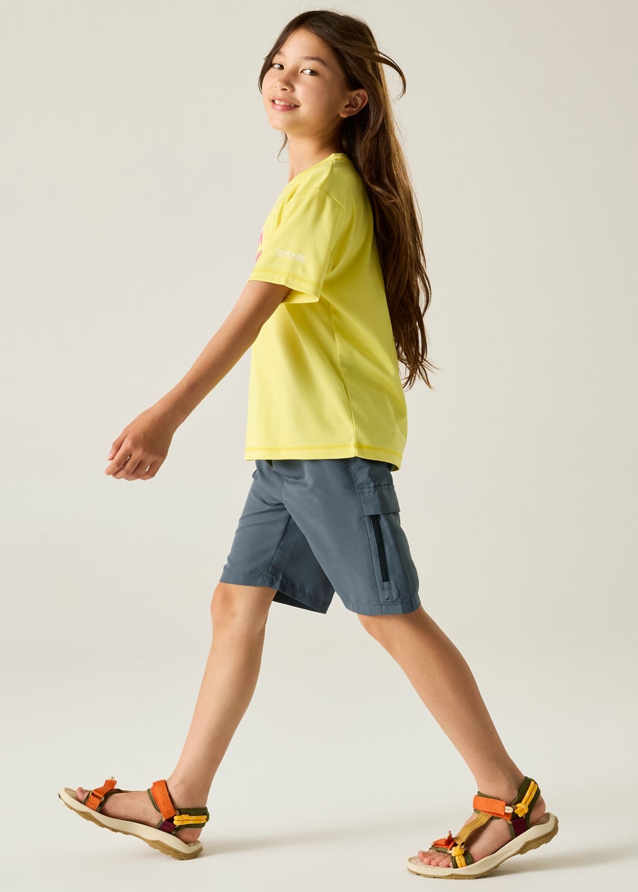 Regatta Dark Storm Sorcer III Water-Repellent, UPF 50 Shorts (3-13 Years)