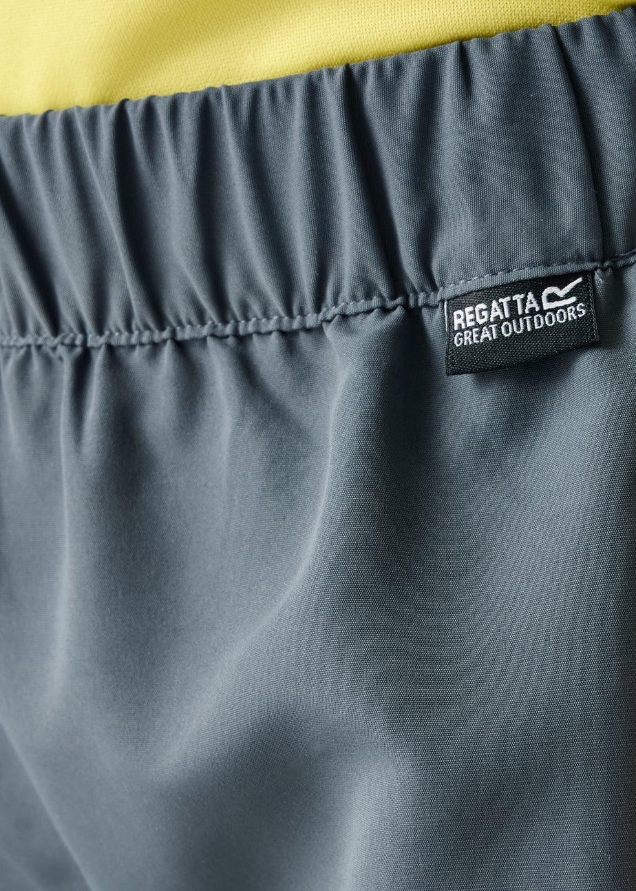 Regatta Dark Storm Sorcer III Water-Repellent, UPF 50 Shorts (3-13 Years)