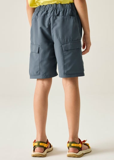 Regatta Dark Storm Sorcer III Water-Repellent, UPF 50 Shorts (3-13 Years)