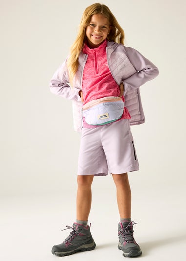 Regatta Powder Lilac Pink Haze Andreson Hybrid Lightweight Jacket (3-13 Years)