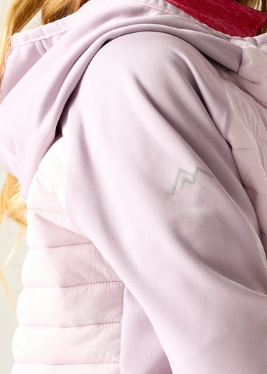 Regatta Powder Lilac Pink Haze Andreson Hybrid Lightweight Jacket (3-13 Years)