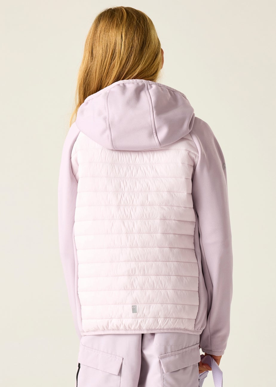Regatta Powder Lilac Pink Haze Andreson Hybrid Lightweight Jacket (3-13 Years)