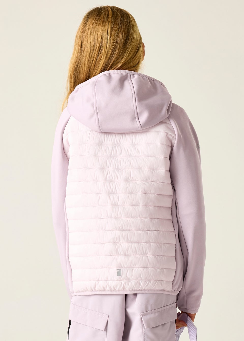 Regatta Powder Lilac Pink Haze Andreson Hybrid Lightweight Jacket (3-13 Years)