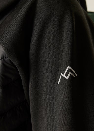 Regatta Black Seal Grey Andreson Hybrid Lightweight Jacket (3-13 Years)