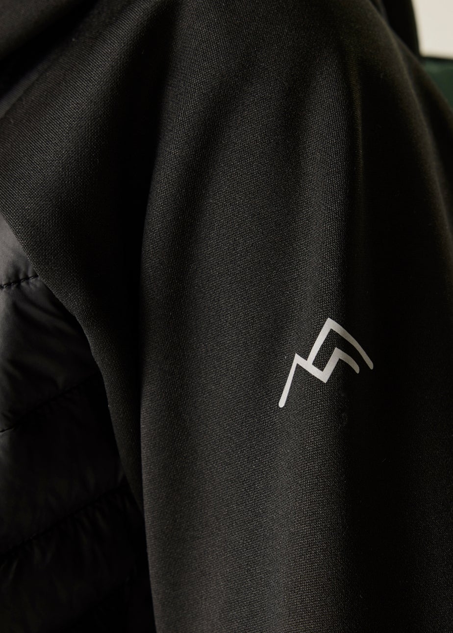 Regatta Black Seal Grey Andreson Hybrid Lightweight Jacket (3-13 Years)