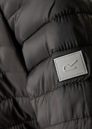 Regatta Black Hillpack Lightweight Jacket (3-13 Years)