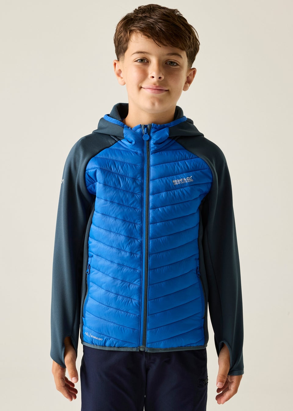 Regatta Night Sky Olympian Blue Andreson Hybrid Lightweight Jacket (3-13 Years)