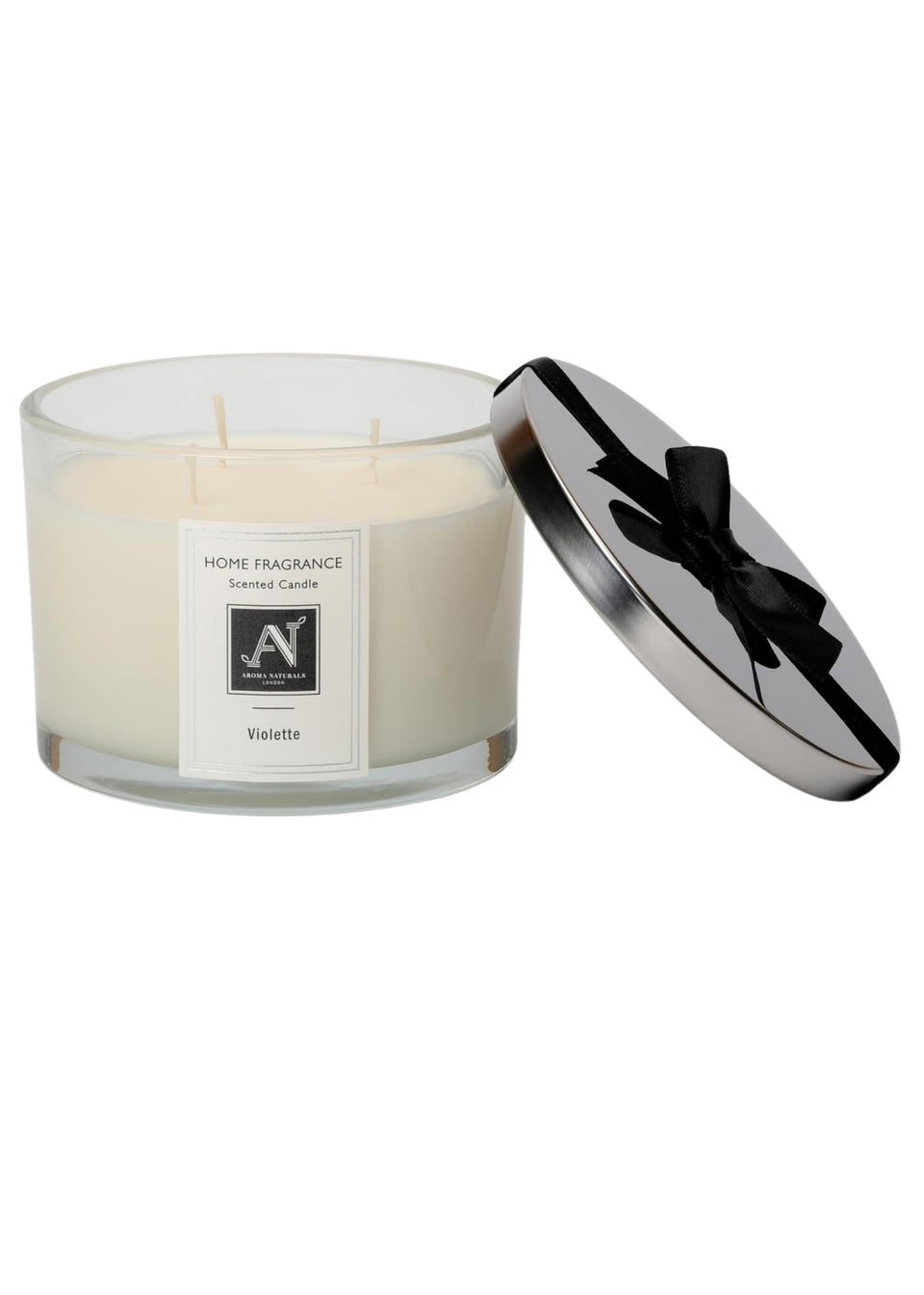 Aroma Naturals London Scented Candle White The Minimalist luxe Range 292G
