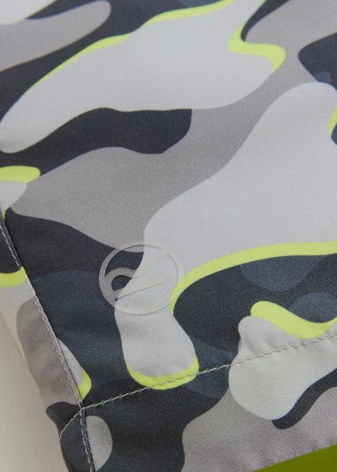 Regatta Dark Storm Camo Skander Swim Shorts (3-13 Years)