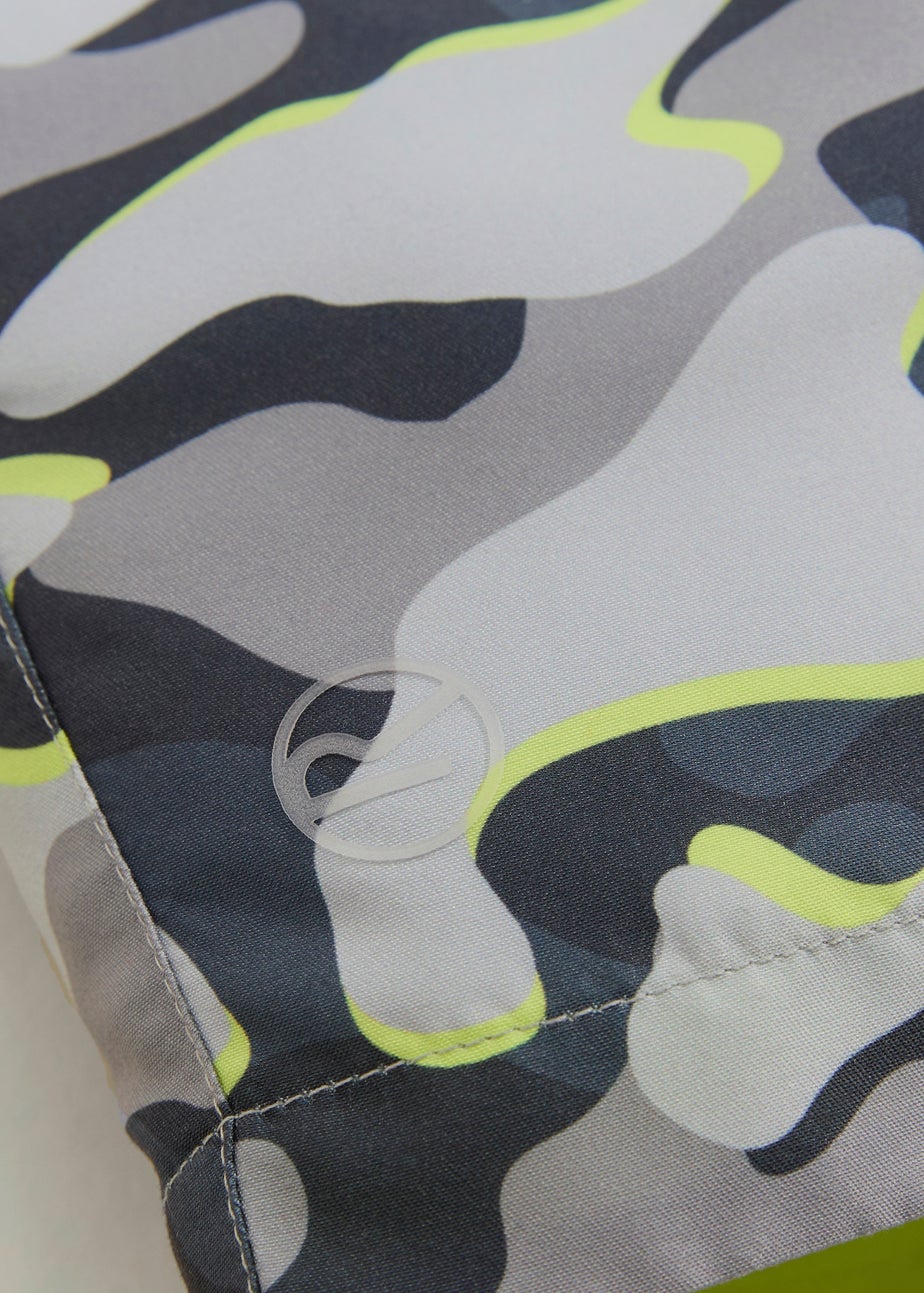 Regatta Dark Storm Camo Skander Swim Shorts (3-13 Years)