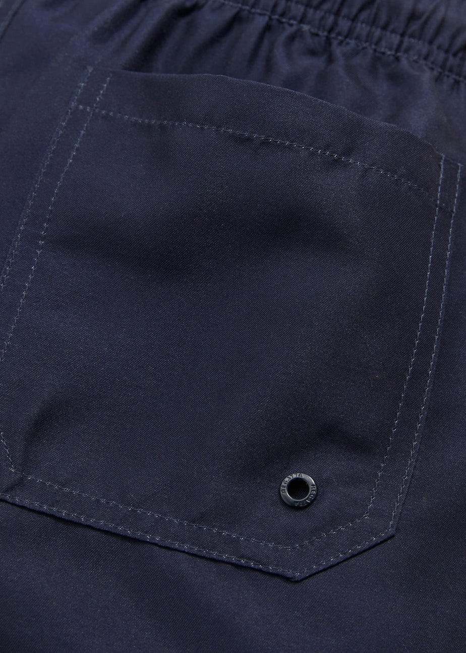 Regatta Navy Sharp Green Skander Swim Shorts (3-13 Years)