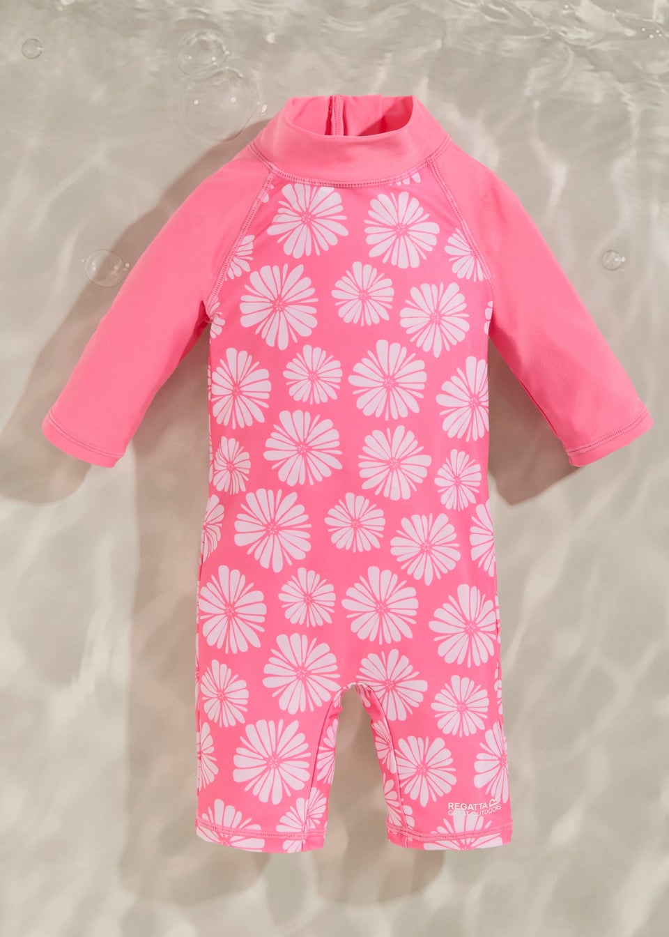 Regatta Pink Haze Petal Flower Kids Rash Suit Quick Drying (9 Months- 4 Years)