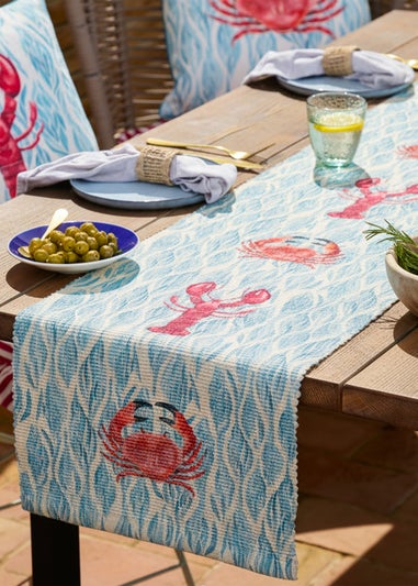 Wylder Abersoch Lobster Marine Outdoor Cushion (45 x 45cm)