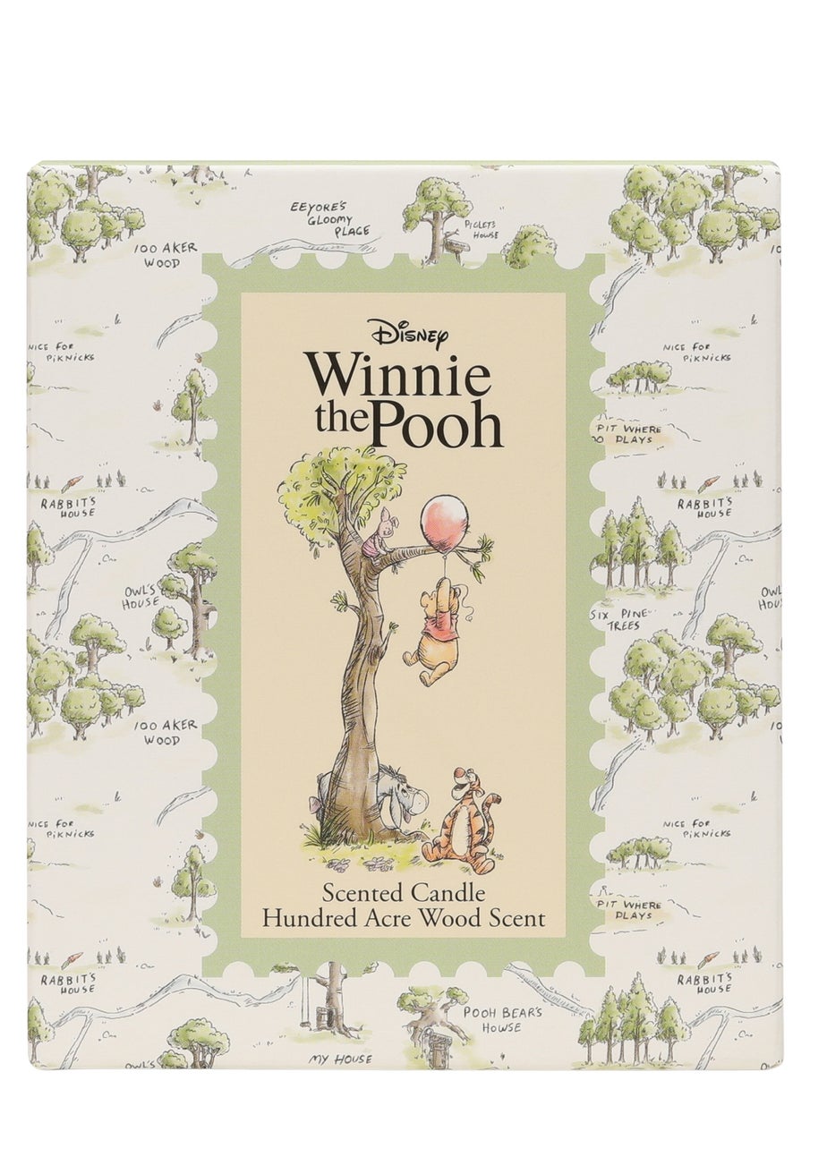 Disney Winnie the Pooh Scented Candle 100 Acre Wood White 213G 1 Wick