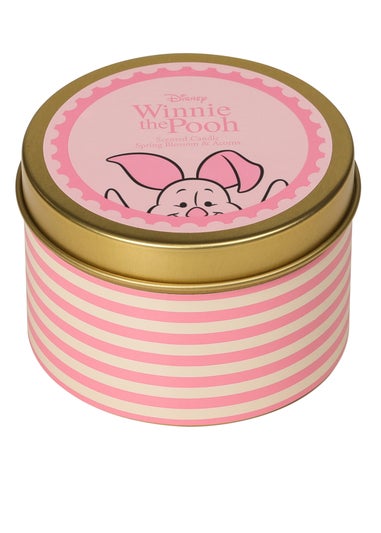 Disney Winnie the Pooh Scented Candle Piglet Pink Spring Blossom & Acorns Scent 175G 1 Wick