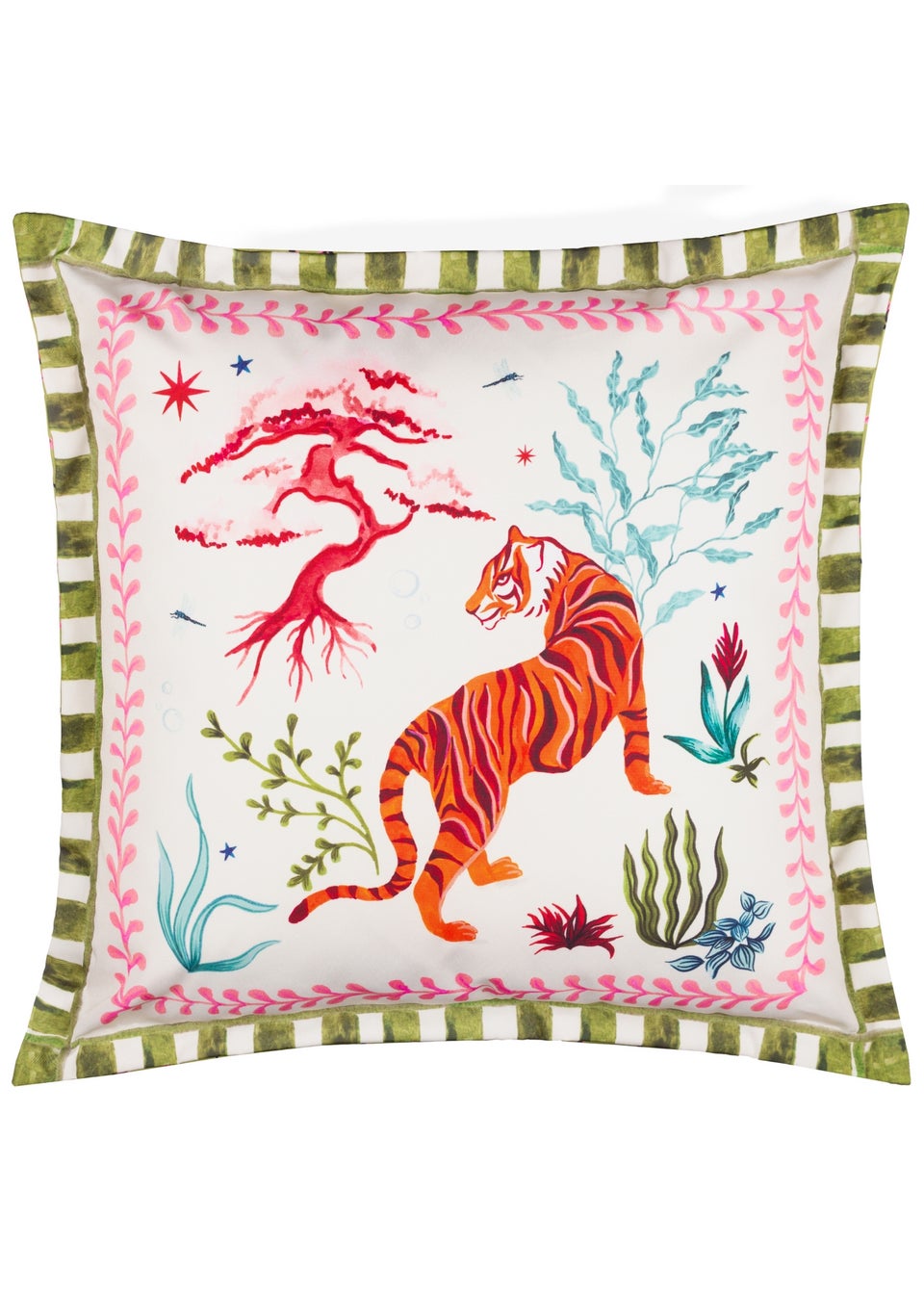 Furn Tiger Dream Multicolour Outdoor Cushion (50 x 50cm)