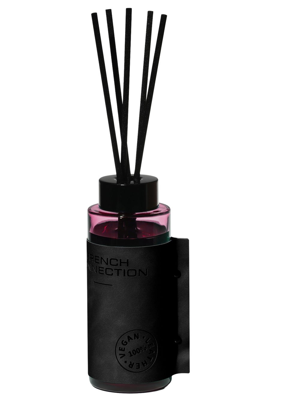 French Connection Reed Diffuser 180ml Pink Leather Range Dark Rum & Rose Scented