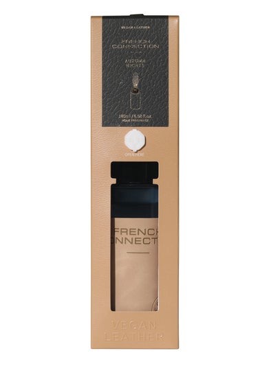 French Connection Reed Diffuser 180ml Leather Range Blue Autumn Nights (8 Reeds)