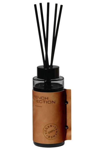 French Connection Reed Diffuser 180ML Leather Range Sandalwood & Cedar (5 Reeds)
