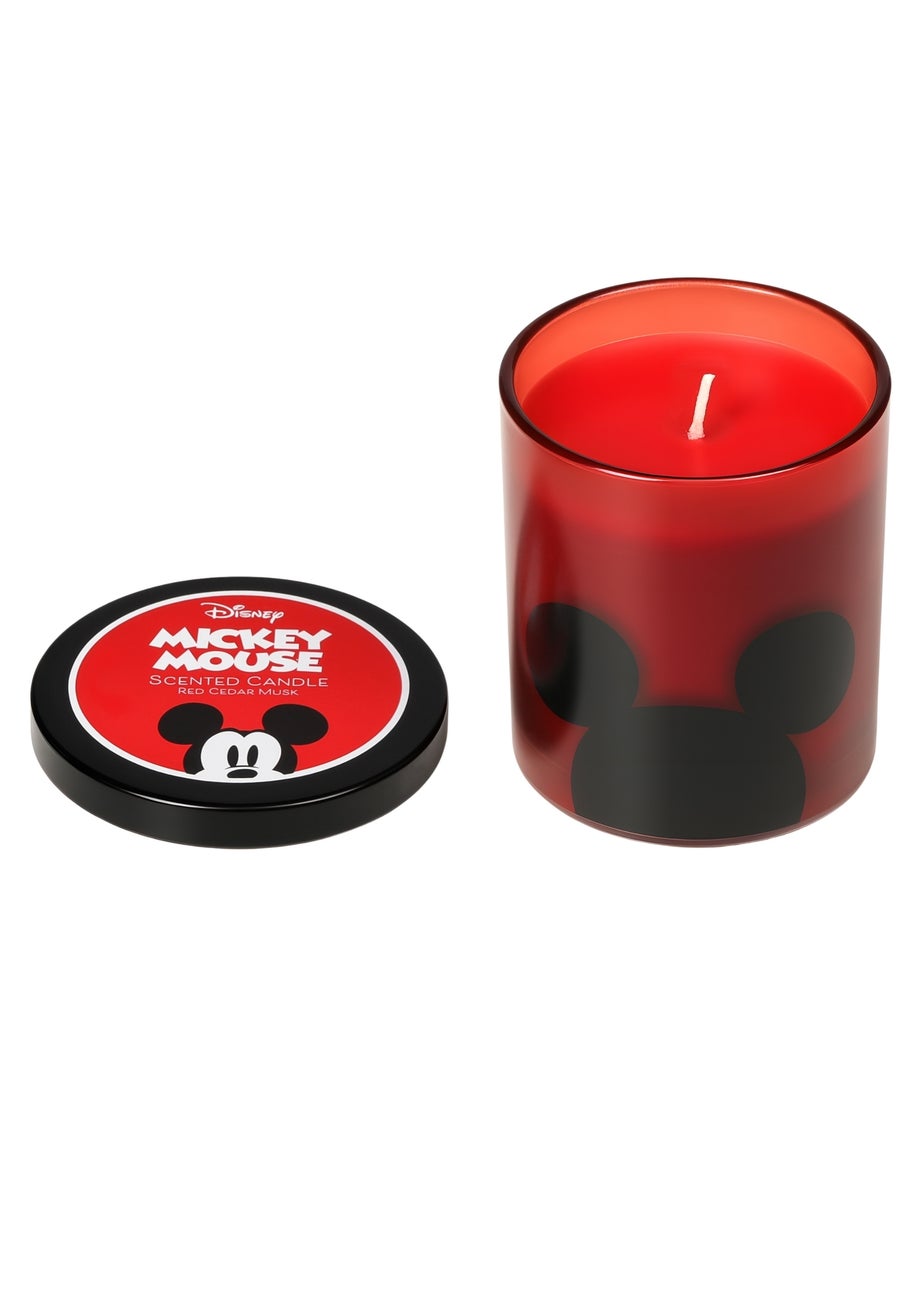Disney's Mickey Mouse Scented Candle Red Cedar Musk Scent 213G 1 Wick