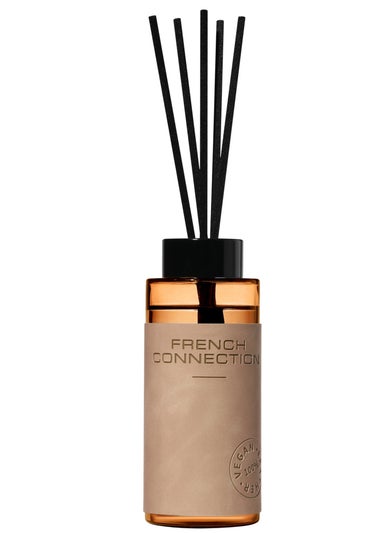 French Connection Leather Range Orange Diffuser Bergamot & Amberwood 180ML (5 Reeds)