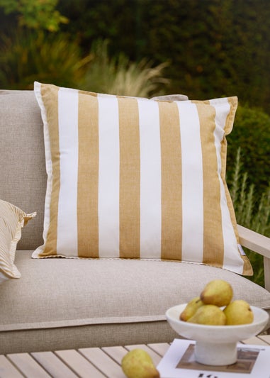 Yard Hayle Honey 100% Cotton Outdoor Cushion (50 x 50cm)