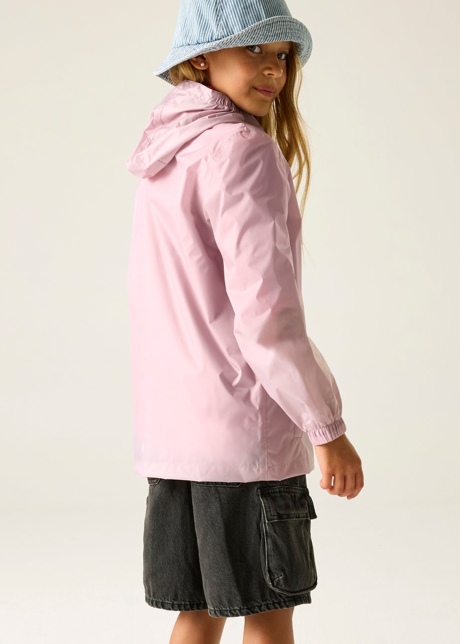 Regatta Powder Lilac Pack-It III Waterproof Jacket With Isolite Technology (2-13 Years)