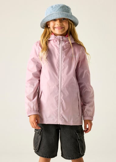 Regatta Powder Lilac Pack-It III Waterproof Jacket With Isolite Technology (2-13 Years)