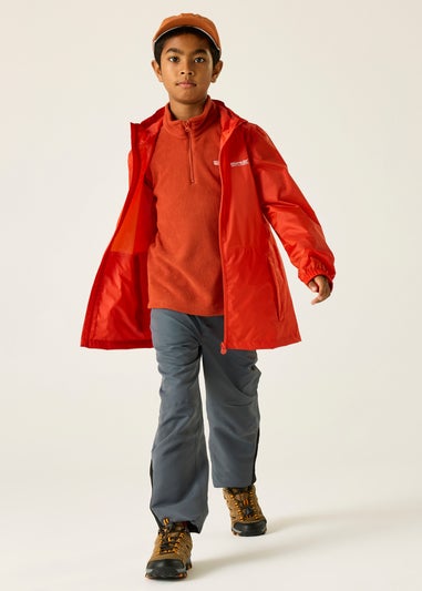 Regatta Rusty Orange Pack-It III Waterproof Jacket With Isolite Technology (2-13 Years)