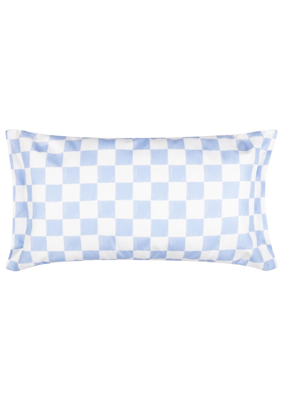 Furn Fruits Lemons Gingham Check Outdoor Cushion (45 x 45cm)