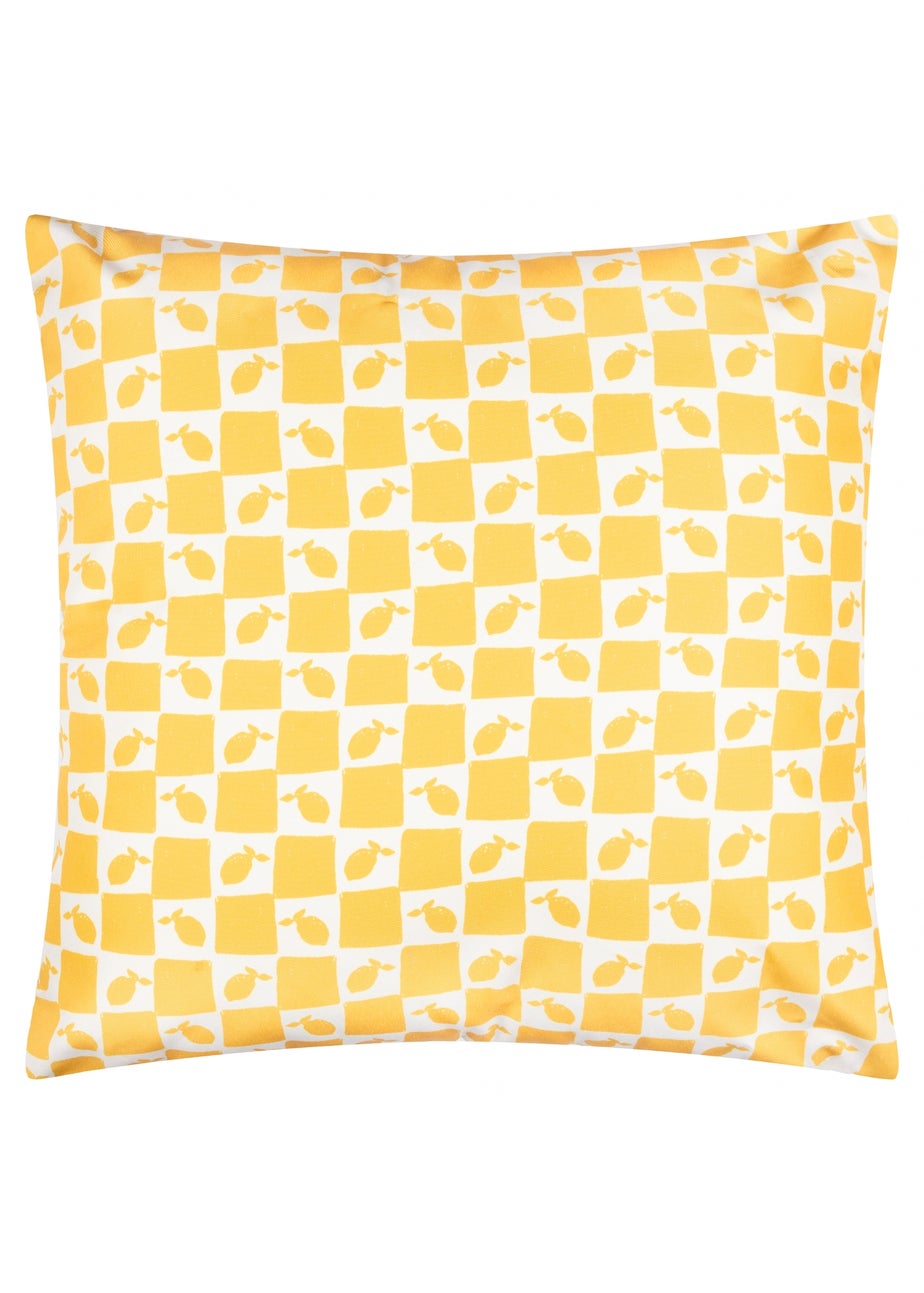 Furn Mediterranean Limon Sky Blue Outdoor Cushion (45 x 45cm)