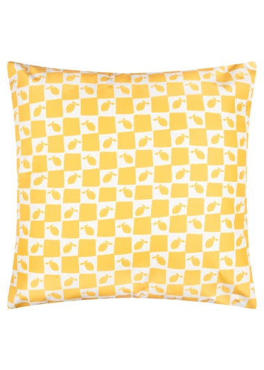 Furn Mediterranean Limon Sky Blue Outdoor Cushion (45 x 45cm)