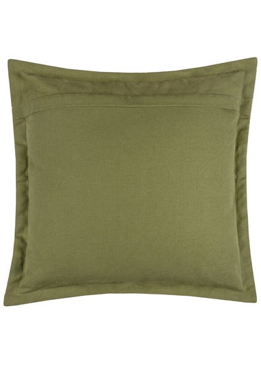 Yard Holmfirth Canvas Eucalyptus Outdoor Cushion (45 x 45cm)