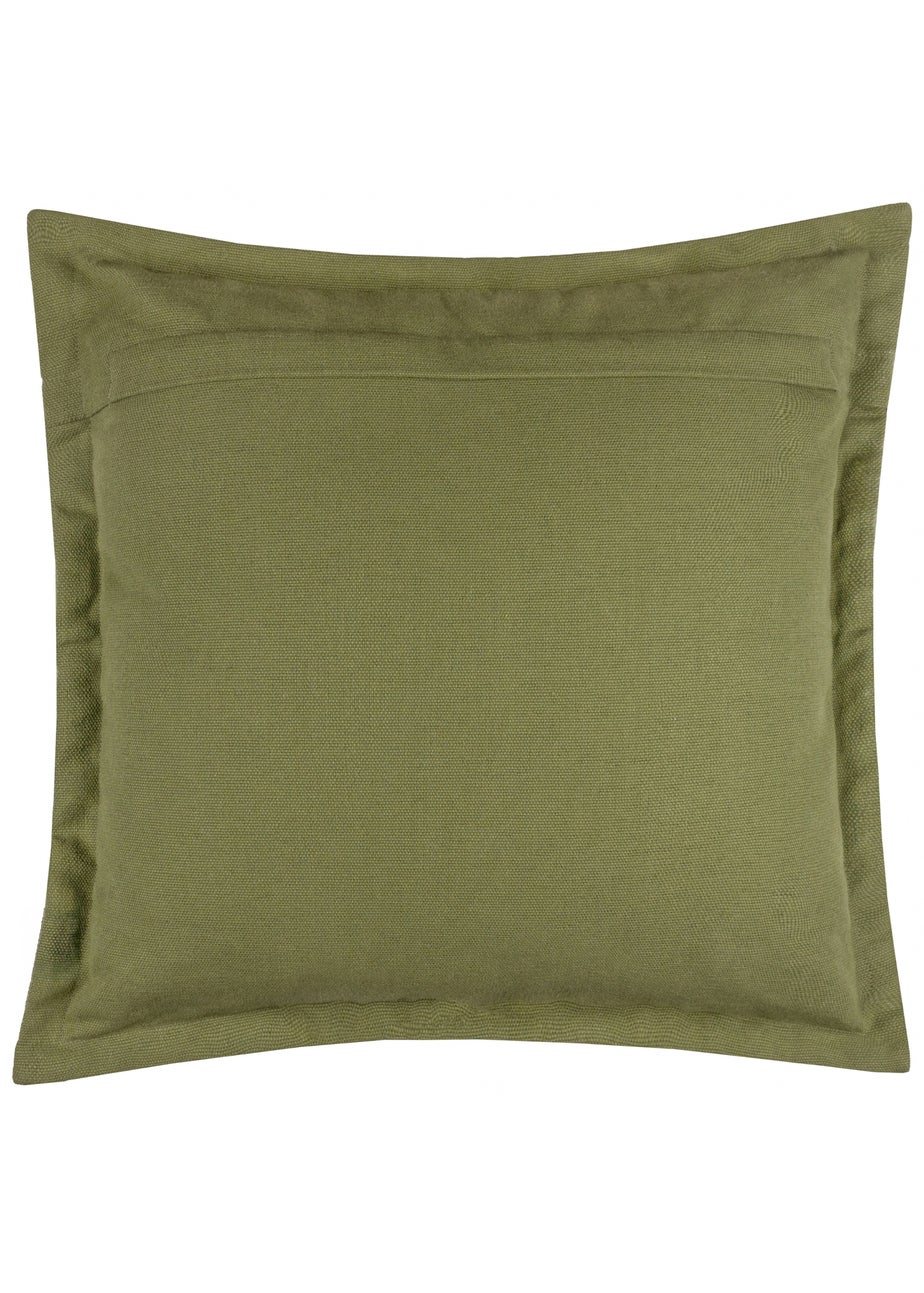 Yard Holmfirth Canvas Eucalyptus Outdoor Cushion (45 x 45cm)