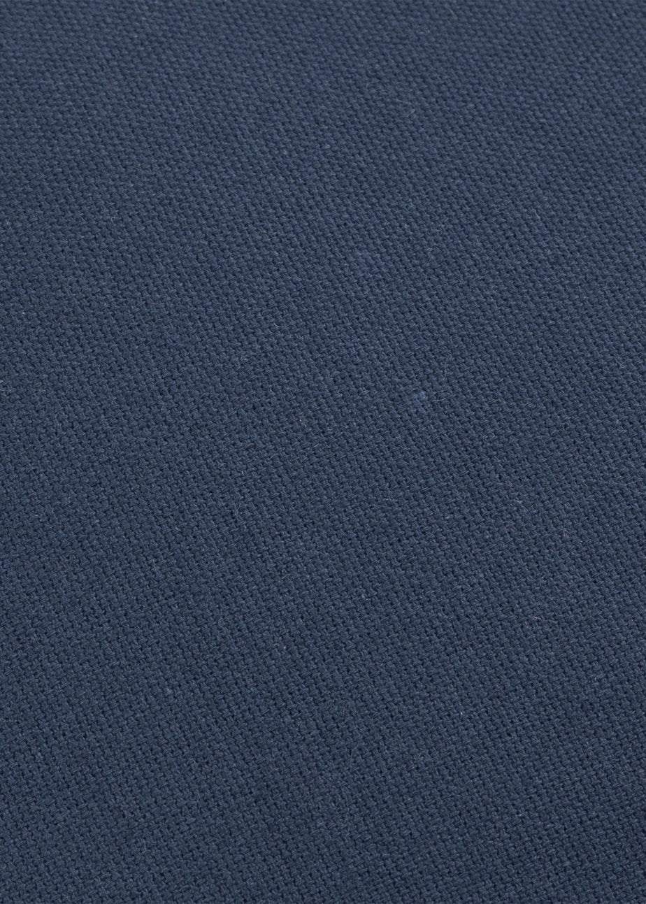 Yard Holmfirth Canvas Navy Outdoor Cushion (45 x 45cm)