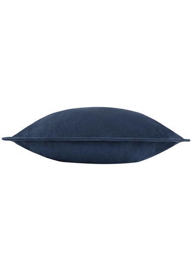 Yard Holmfirth Canvas Navy Outdoor Cushion (45 x 45cm)