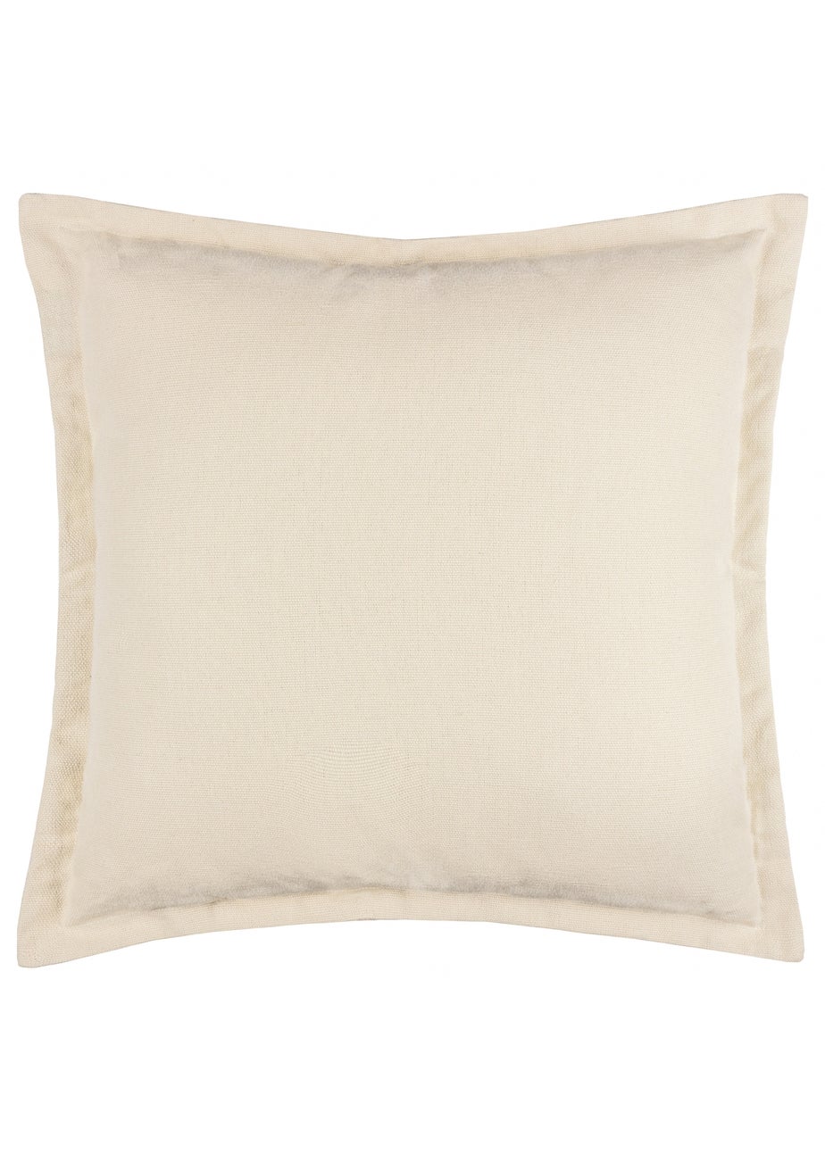 Yard Holmfirth Canvas Natural Outdoor Cushion (45 x 45cm)