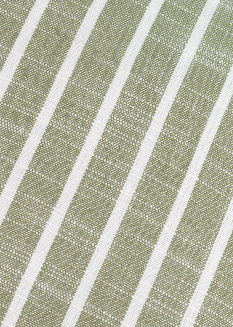 Yard Hessle Stripe Eucalyptus Outdoor Cushion (45 x 45cm)