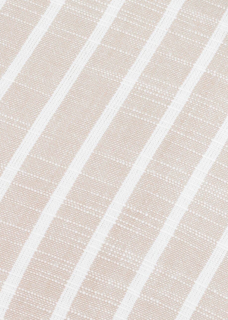 Yard Hessle Stripe Natural Outdoor Cushion (45 x 45cm)