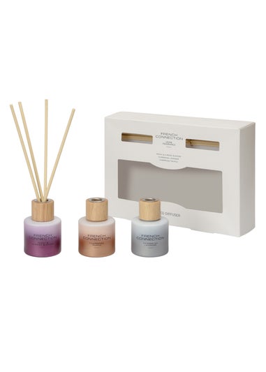 French Connection Reed Diffuser Giftset 3x50ML Multi French Connection Ombre Collection